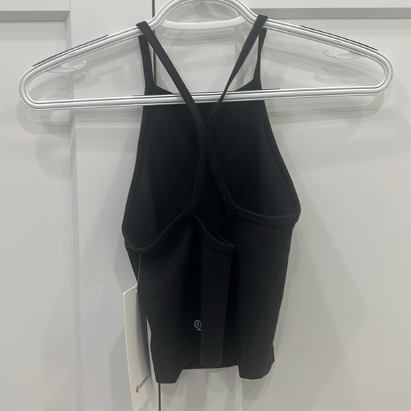 Lululemon Wunder Train High-Neck Cross-Back, Black, size 2 NWT. - Picture 4 of 7